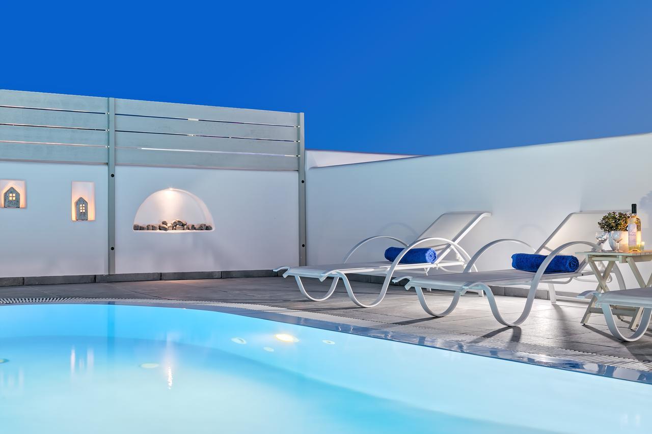 Santorini Blue Senses Villas Mesaria Bagian luar foto